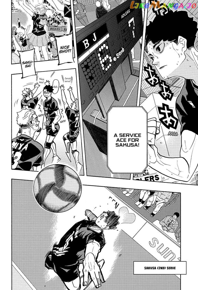 Haikyuu!!, Chapter 384 image 08